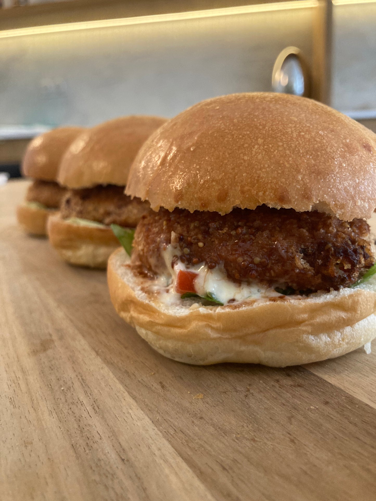 Burger croquettes